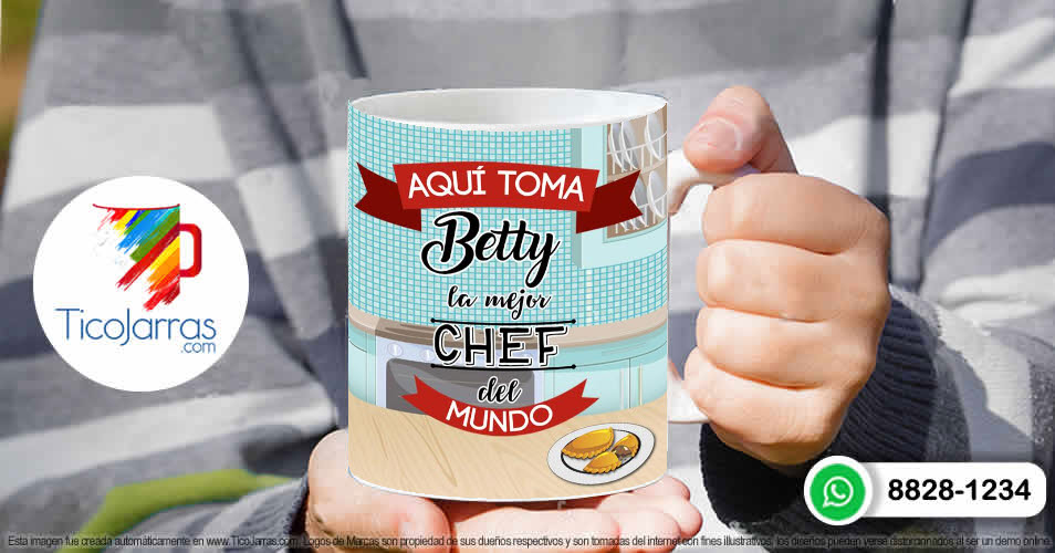 Tazas Personalizadas en Costa Rica Aquí Toma la Mejor Chef