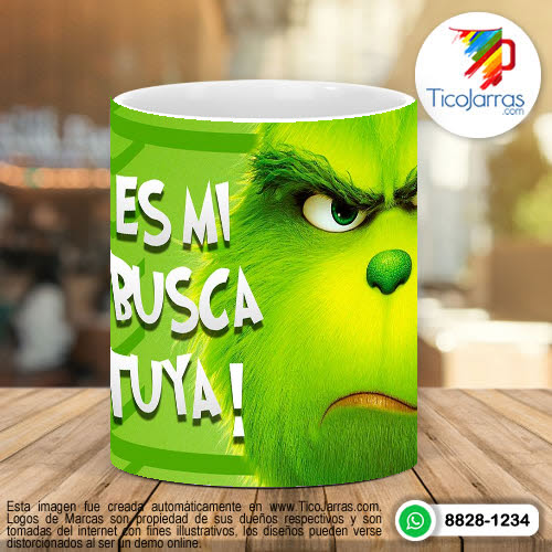 Tazas Personalizadas en Costa Rica Esta es mi taza busca la tuya - Grinch