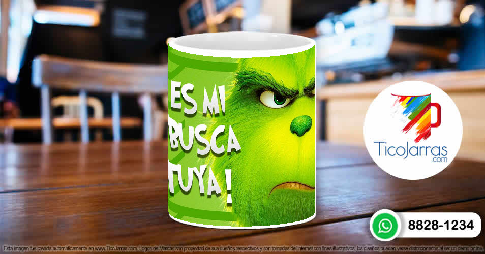 Tazas Personalizadas en Costa Rica Esta es mi taza busca la tuya - Grinch