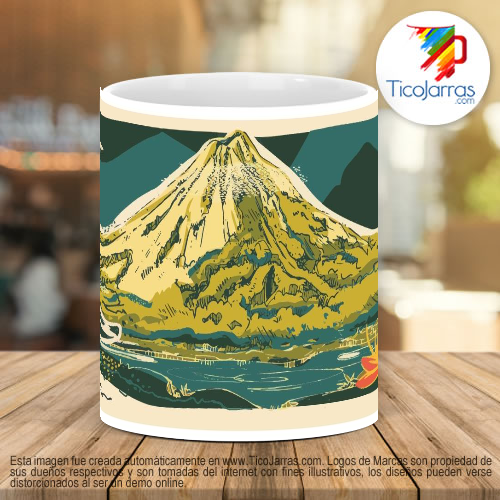 Tazas Personalizadas en Costa Rica Arenal