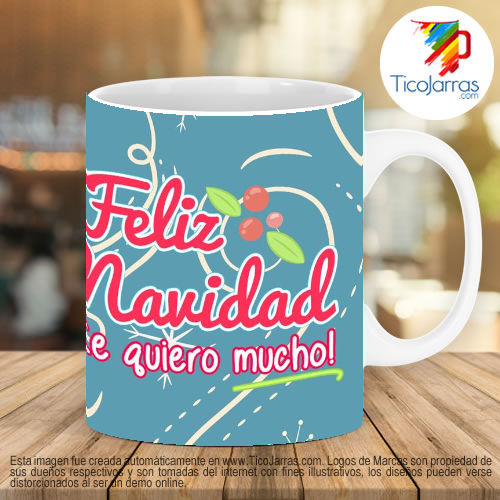 Diseños Personalizadas Feliz Navidad - Te quiero mucho