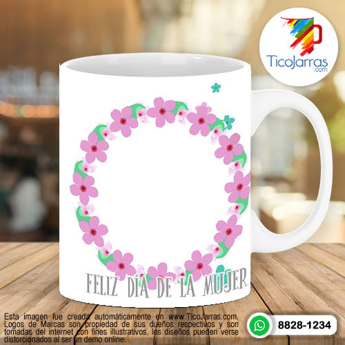 Tazas Personalizadas en Costa Rica Feliz Día de la Mujer