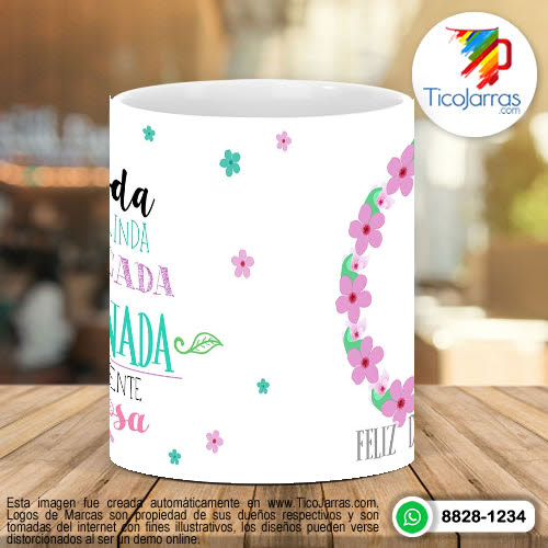 Tazas Personalizadas Feliz Día de la Mujer