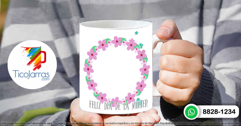 Tazas Personalizadas en Costa Rica Feliz Día de la Mujer