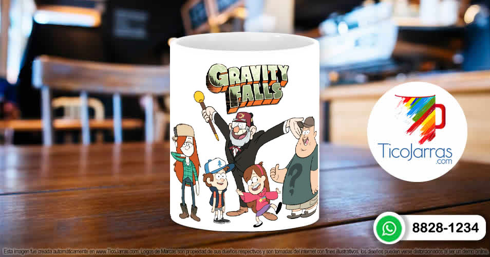 Tazas Personalizadas en Costa Rica Gravity Falls