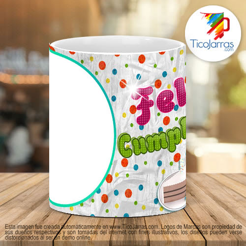 Tazas Personalizadas Feliz Cumpleaños