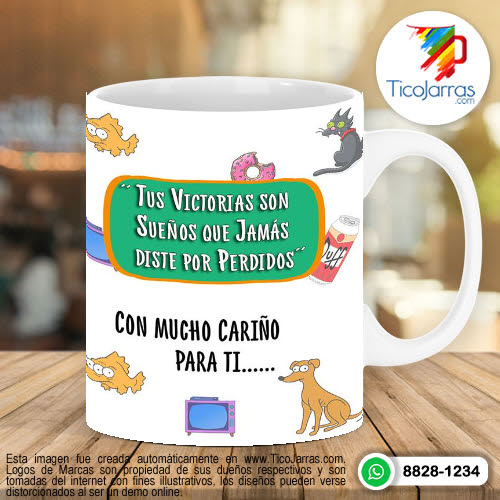 Diseños Personalizadas Aquí toman los Simpsoms - Amigo