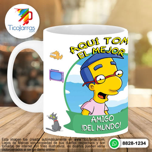 Aquí toman los Simpsoms - Amigo