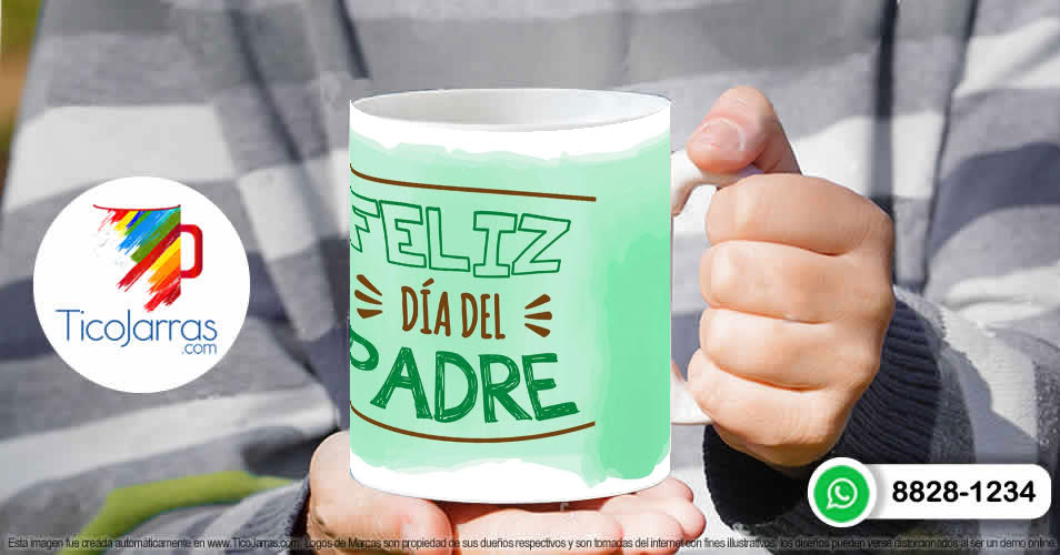 Tazas Personalizadas en Costa Rica Feliz Día del Padre