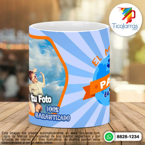 Tazas Personalizadas Feliz Día del Padre