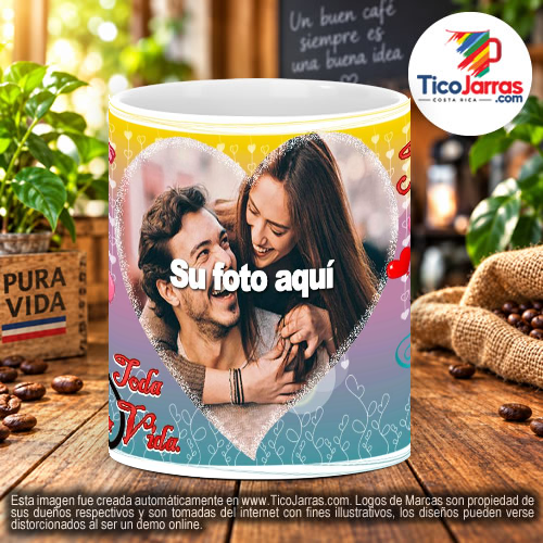 Te amo, con foto personalizada - imagen 2