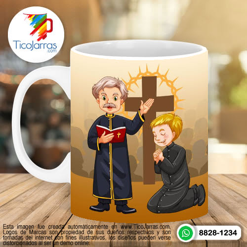 Jarras Personalizadas Aquí Toma el Mejor Sacerdote