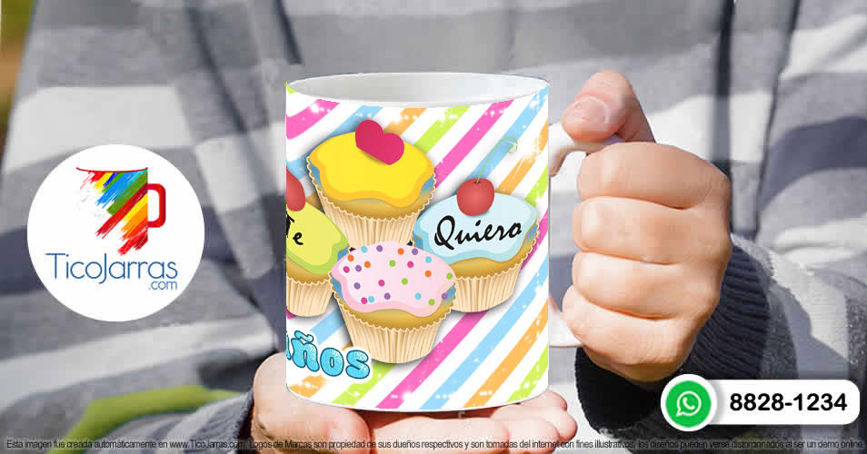 Tazas Personalizadas en Costa Rica Feliz Cumpleaños