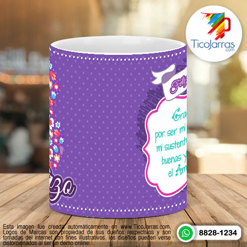 Tazas Personalizadas Feliz día de la Mujer