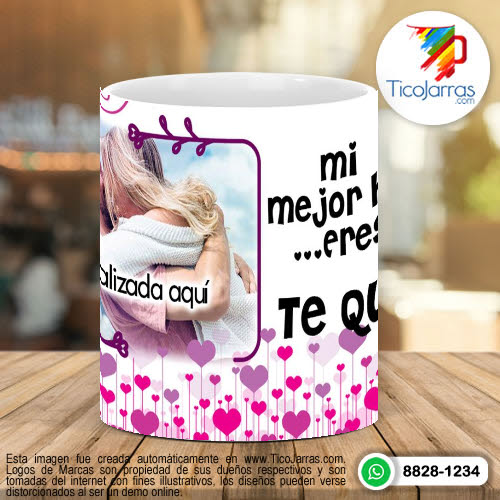 Tazas Personalizadas Mi Mejor Historia