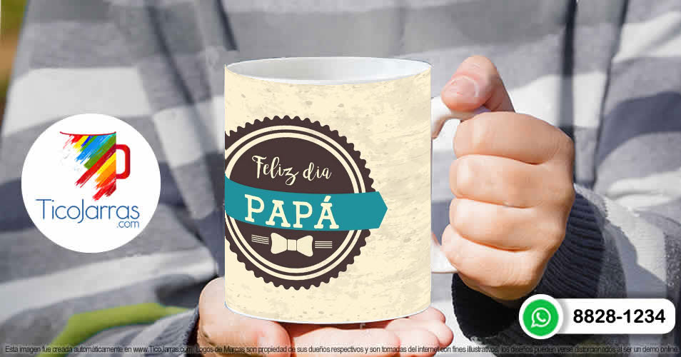 Tazas Personalizadas en Costa Rica Feliz Día del Padre