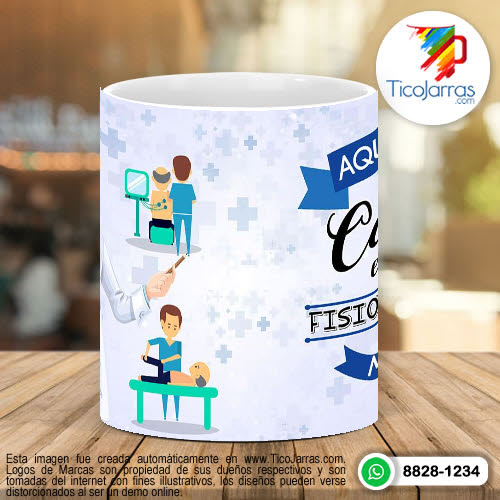 Tazas Personalizadas Aquí Toma el Mejor Fisioterapeuta