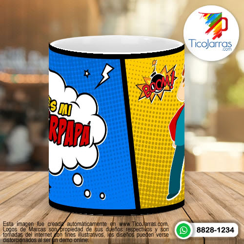 Tazas Personalizadas Feliz Día del Padre