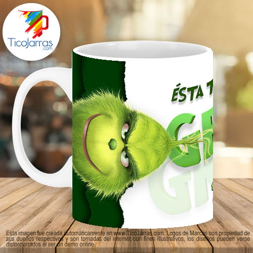 Jarras Personalizadas La taza del Grinch