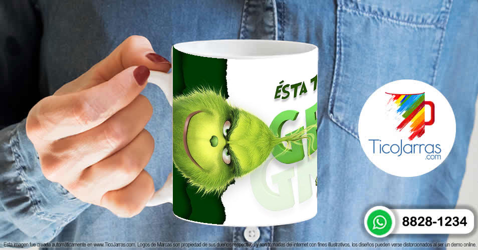 Artículos Personalizados La taza del Grinch