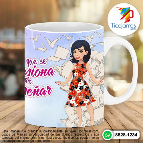 Tazas Personalizadas en Costa Rica Aquí Toma la Mejor Maestra