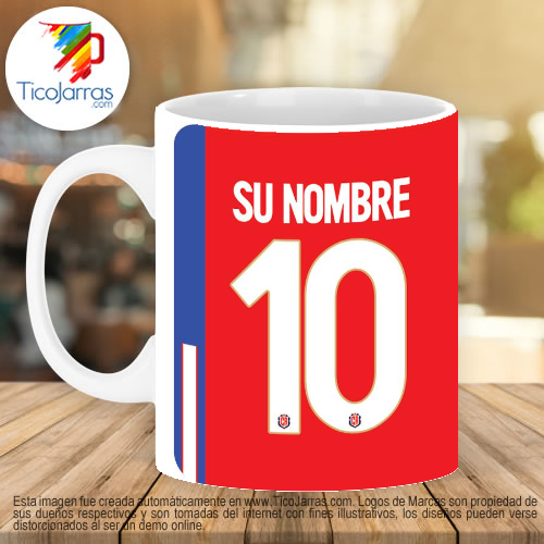 Jarras Personalizadas Taza Camiseta de la SELE