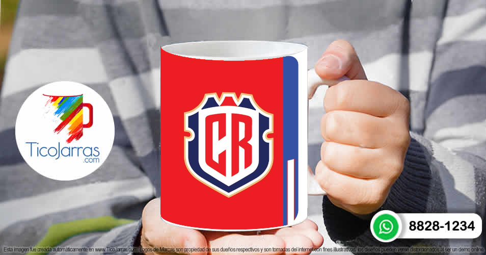 Tazas Personalizadas en Costa Rica Taza Camiseta de la SELE