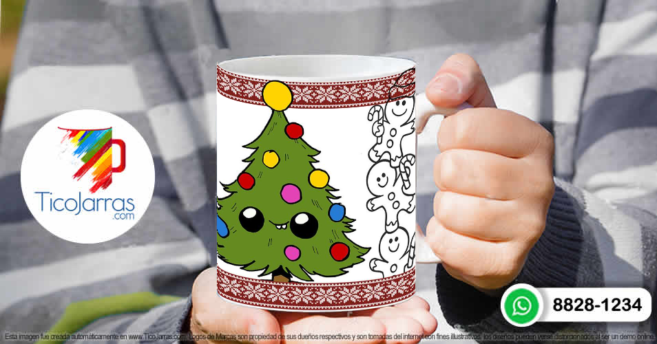 Tazas Personalizadas en Costa Rica Taza de Navidad