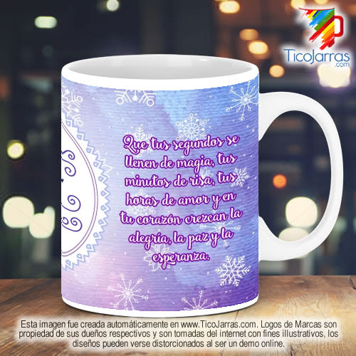 Diseños Personalizadas Taza Navideña