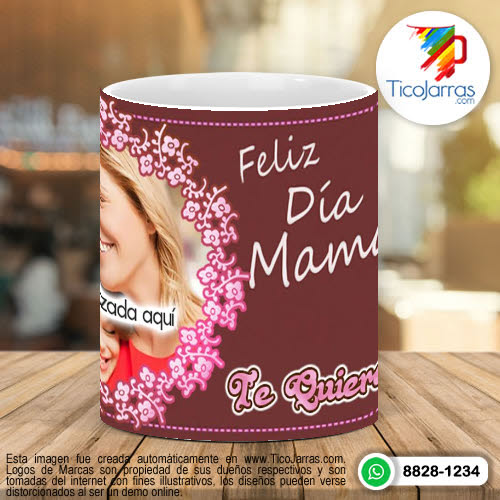 Tazas Personalizadas Te Quiero Mami