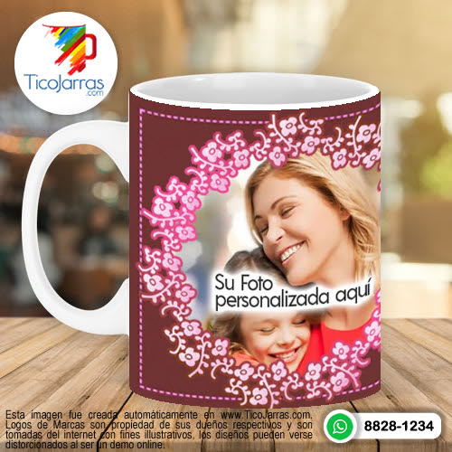 Jarras Personalizadas Te Quiero Mami