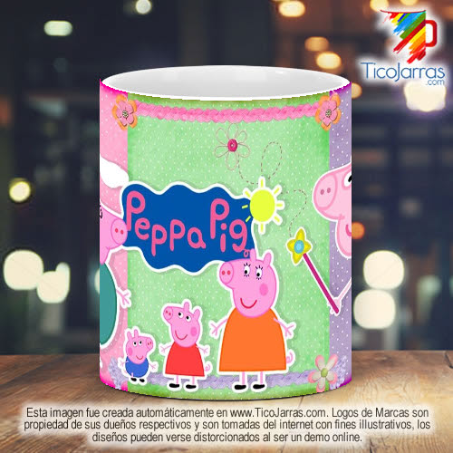 Tazas Personalizadas en Costa Rica Peppa Pig