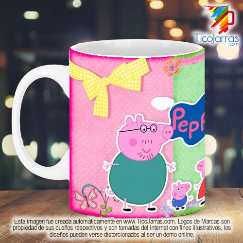 Jarras Personalizadas Peppa Pig