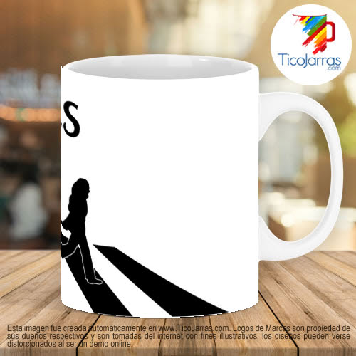 Diseños Personalizadas Taza Beatles