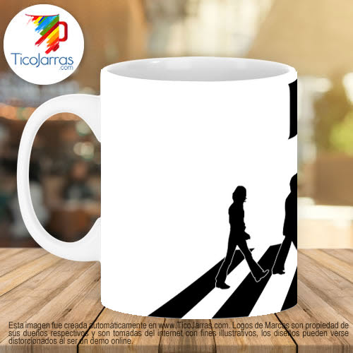 Jarras Personalizadas Taza Beatles