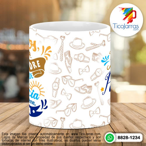 Tazas Personalizadas Feliz Día del Padre