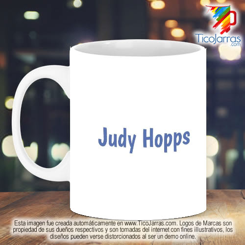 Jarras Personalizadas Judy Hopps