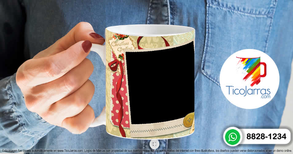 Artículos Personalizados Taza Navideña