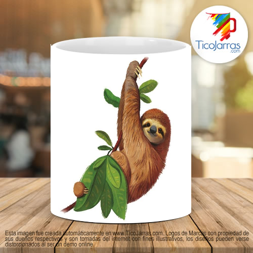 Tazas Personalizadas en Costa Rica Perezoso - SLOTH