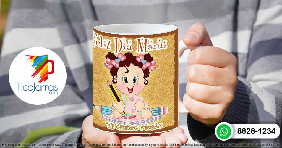 Tazas Personalizadas en Costa Rica Feliz Día Mami