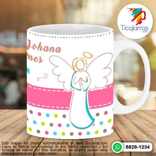 Diseños Personalizadas Mi Bautizo - Niña