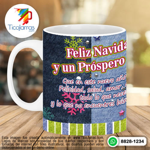 Jarras Personalizadas Taza de Navidad