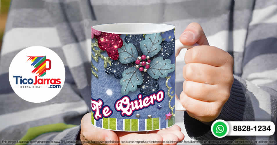 Taza de Navidad - TicoJarras