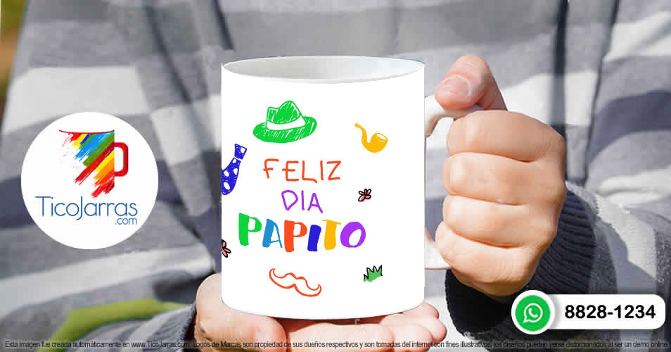 Tazas Personalizadas en Costa Rica Feliz Día del Padre