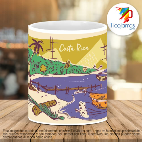 Tazas Personalizadas Volcan Arenal