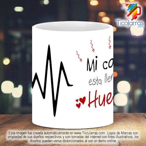 Tazas Personalizadas Huellitas