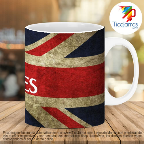 Diseños Personalizadas Taza Personalizada The Beatles 