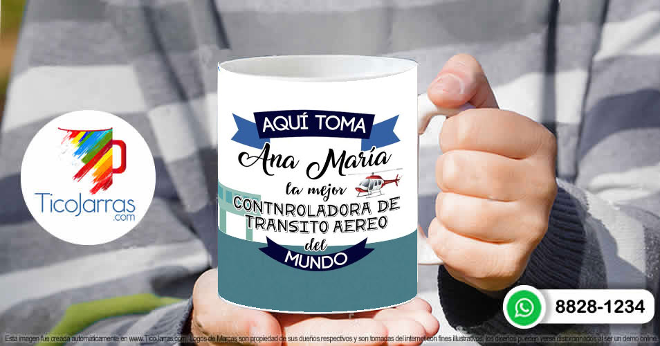 Tazas Personalizadas en Costa Rica Aquí Toma la Mejor Controladora de Tránsito Aéreo