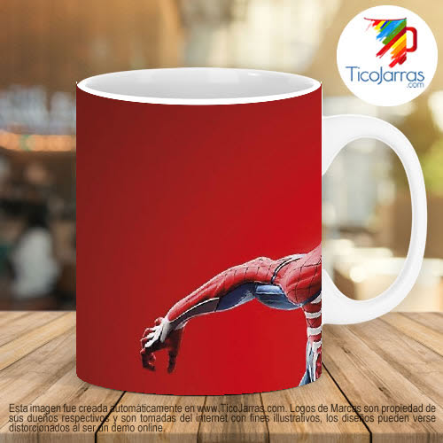 Taza Spiderman  Tazas personalizadas en Costa Rica