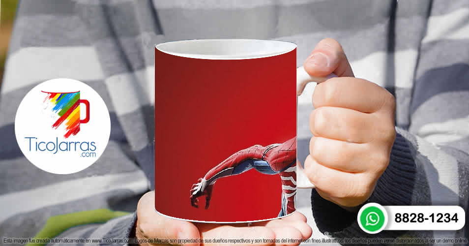 Taza Spiderman  Tazas personalizadas en Costa Rica